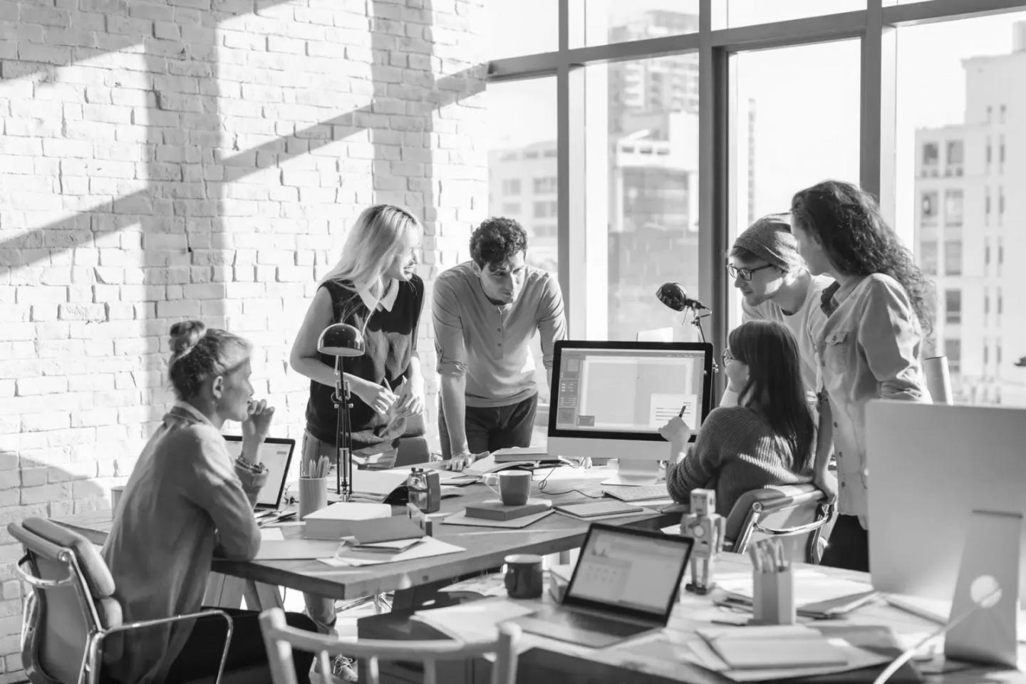 Environnement collaboratif de travail financier